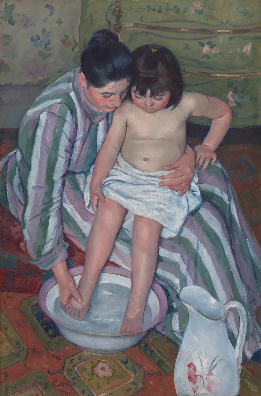 Mary Cassatt, La toilette